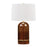 Hudson Valley Albertson 1 Light Table Lamp, Aged Brass/White Shade - L1161-AGB