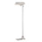 Hudson Valley Hunts Point 1 Light Floor Lamp, Nickel/Nickel - L1258-PN