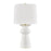 Hudson Valley Amagansett 1 Light Table Lamp, Ivory/White Linen - L1419-IV