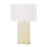 Hudson Valley Hewlett 1 Light Table Lamp, Brass/Faux Ivory/White - L1431-AGB-FIH