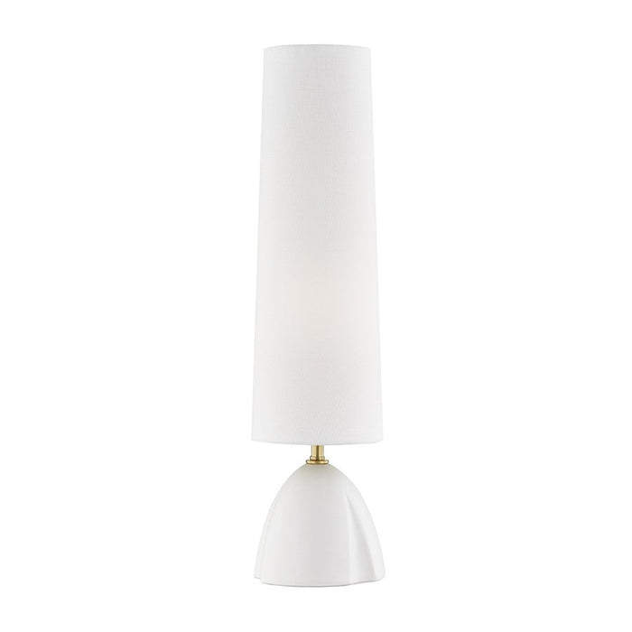 Hudson Valley Inwood 1 Light Table Lamp, White - L1466-WH