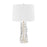 Hudson Valley Bellarie 1 Light Table Lamp, Aged Brass/White - L5929-AGB