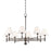 Hudson Valley Classic No.1 8 Light Chandelier/Metal Shade, Bronze - MDS106-DB-MS