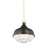 Hudson Valley Holkham 1 Light Pendant, Brass/Distressed Bronze - MDS1502-AGB-DB