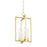 Hudson Valley Middleborough 4 Light Small Pendant, Gold Leaf - MDS420-GL