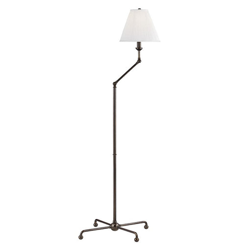 Hudson Valley Classic No.1 Floor Lamp/Metal Shade, Bronze - MDSL108-DB-MS