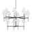 Hudson Valley Glenmoore 12 Light Chandelier, Aged Brass/White - PI1899812-AGB-DB