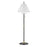 Hudson Valley Glenmoore 1 Light Floor Lamp, Aged Brass/White - PIL1899401-AGB-DB