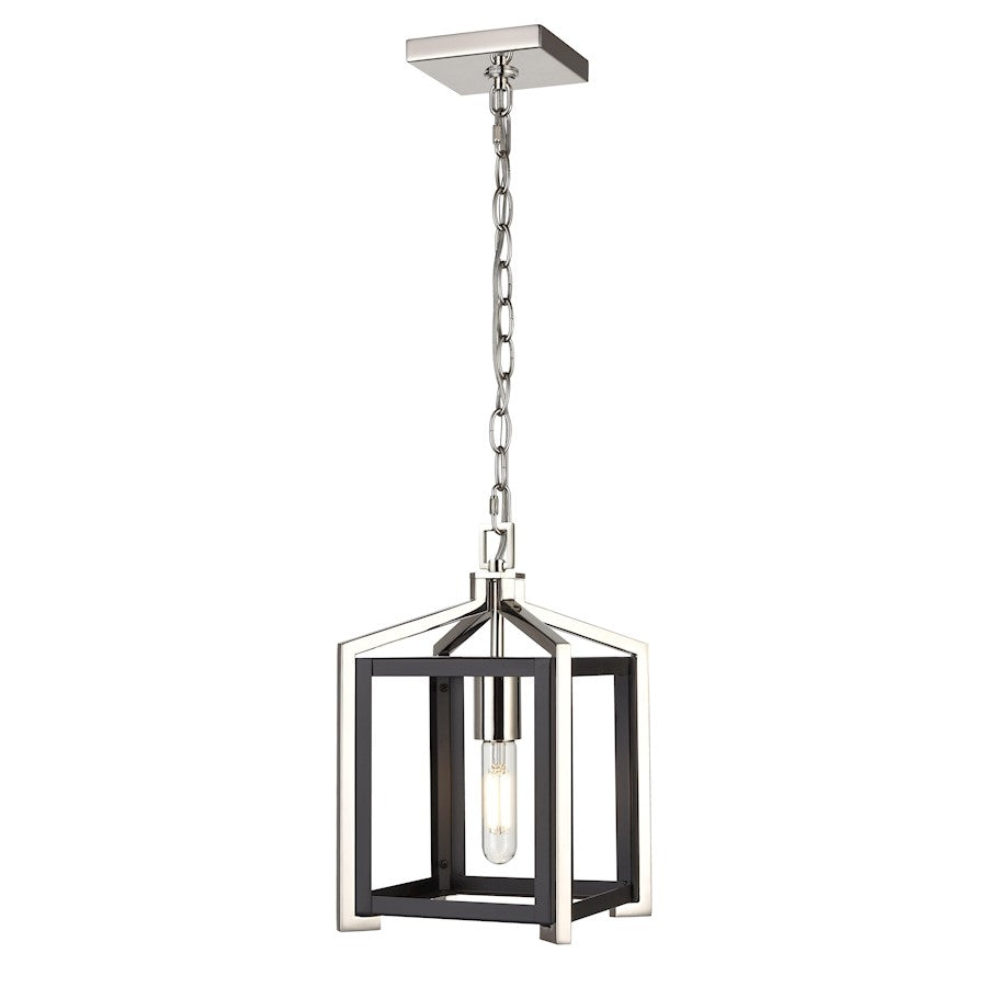 Innovations Lighting Wiscoy 1-Lt 8" Chain Hung Pendant, BPN - 376-1P-BPN-8