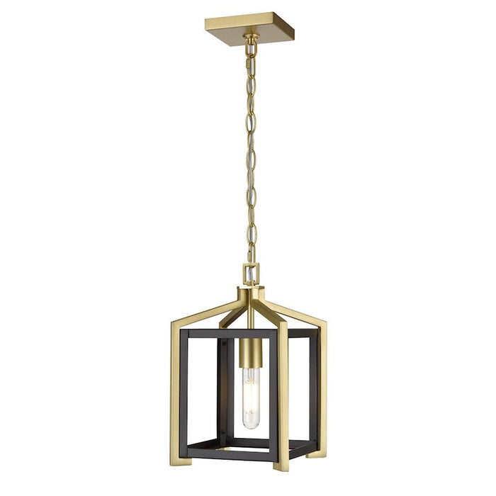 Innovations Lighting Wiscoy 1-Lt 8" Chain Hung Pendant, BSB - 376-1P-BSB-8