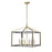 Innovations Lighting Wiscoy 6-Lt 24" Chain Hung Chandelier, BSB - 376-6CR-BSB-24