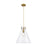 Innovations Newton Cone 1-Lt 14" Cord Pendant, BB/CG - 410-1PL-BB-G411-14CL