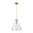 Innovations Newton Cone 1-Lt 16" Cord Pendant, BB/CG - 410-1PL-BB-G411-16CL