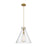 Innovations Newton Cone 1-Lt 16" Cord Pendant, BB/SG - 410-1PL-BB-G411-16SDY