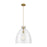 Innovations Newton Bell 1-Lt 18" Cord Pendant, BB/CG - 410-1PL-BB-G412-18CL