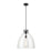 Innovations Newton Bell 1-Lt 16" Cord Pendant, MB/CG - 410-1PL-BK-G412-16CL