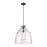 Innovations Newton Bell 1-Lt 18" Cord Pendant, MB/SG - 410-1PL-BK-G412-18SDY