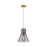 Innovations Newton Cone 1-Lt 10" Cord Pendant, BB/PSG - 410-1PM-BB-G411-10SM