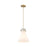 Innovations Newton Cone 1-Lt 10" Cord Pendant, BB/MWG - 410-1PM-BB-G411-10WH