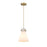 Innovations Newton Cone 1-Lt 8" Cord Pendant, BB/MWG - 410-1PS-BB-G411-8WH