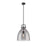 Innovations Newton Bell 1-Lt 14" Stem Pendant, MB/PSG - 410-1SL-BK-G412-14SM