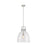 Innovations Newton Bell 1-Lt 14" Stem Pendant, SN/SG - 410-1SL-SN-G412-14SDY