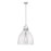 Innovations Newton Bell 1-Lt 16" Stem Pendant, SN/SG - 410-1SL-SN-G412-16SDY