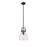 Innovations Newton Bell 1-Lt 8" Stem Pendant, MB/SG - 410-1SS-BK-G412-8SDY