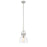 Innovations Newton Bell 1-Lt 8" Stem Pendant, SN/CG - 410-1SS-SN-G412-8CL