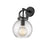 Innovations Lighting Newton Sphere 1-Lt 8" Sconce, MB/SG - 410-1W-BK-G410-8SDY