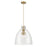 Innovations Newton Bell 3-Lt 18" Cord Pendant, BB/CG - 410-3PL-BB-G412-18CL