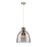 Innovations Newton Bell 3-Lt 16" Cord Pendant, SN/PSG - 410-3PL-SN-G412-16SM