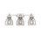 Innovations Lighting Newton Bell 3-Lt 7" Bath, SN/PSG - 410-3W-SN-G412-7SM