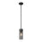 Innovations Lighting Empire 1-Lt 8" Stem Pendant, MB/PSG - 429-1S-BK-G429-8SM