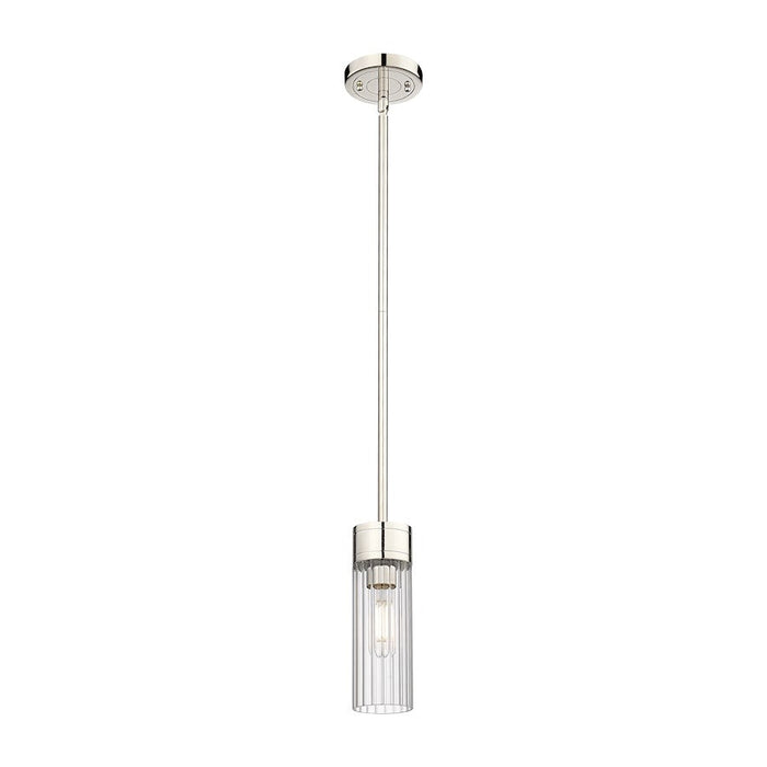 Innovations Lighting Empire 1-Lt 8" Stem Pendant, PN/CG - 429-1S-PN-G429-8CL