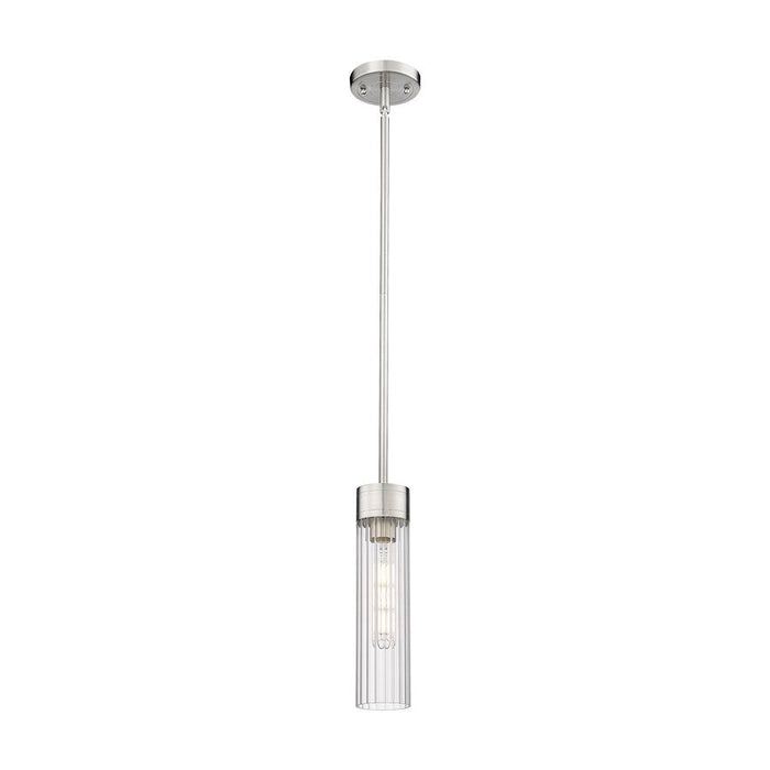 Innovations Lighting Empire 1-Lt 11" Stem Pendant, SN/CG - 429-1S-SN-G429-11CL