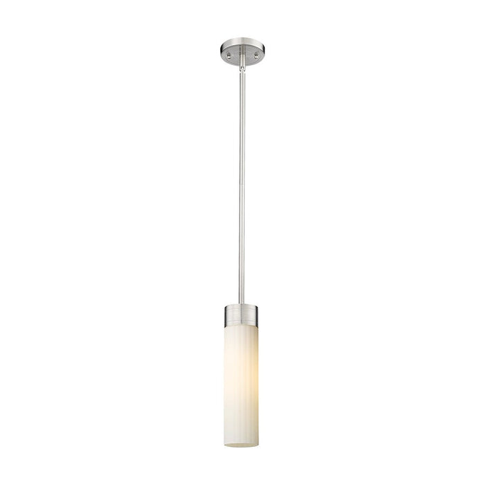 Innovations Lighting Empire 1-Lt 11" Stem Pendant, SN/MWG - 429-1S-SN-G429-11WH