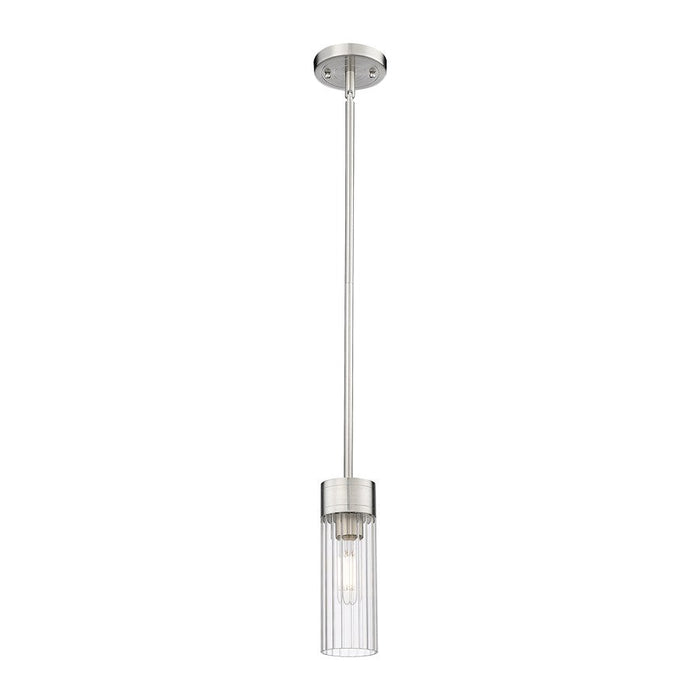 Innovations Lighting Empire 1-Lt 8" Stem Pendant, SN/CG - 429-1S-SN-G429-8CL