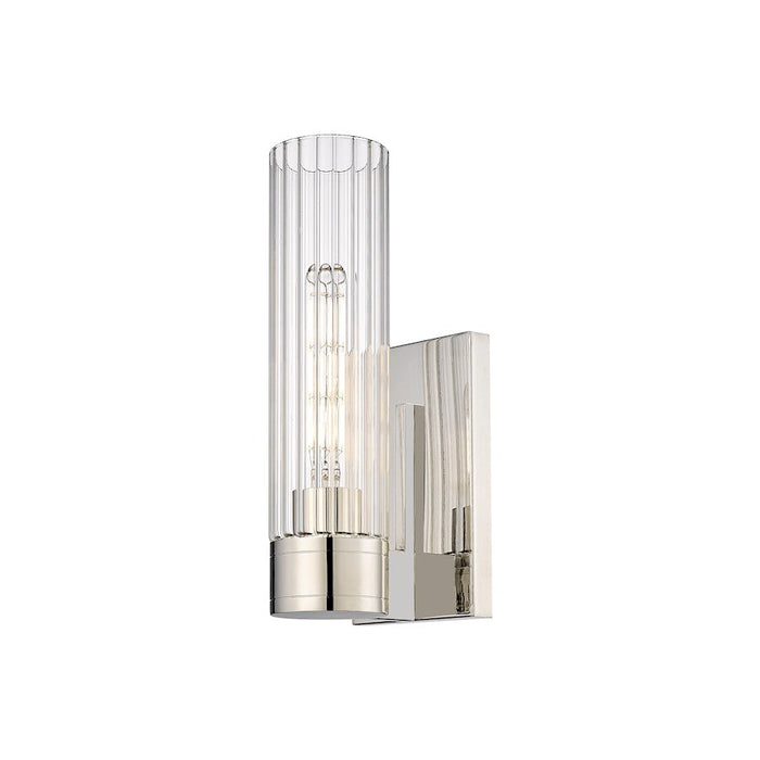 Innovations Lighting Empire 1-Lt 11" Sconce, PN/CG - 429-1W-PN-G429-11CL