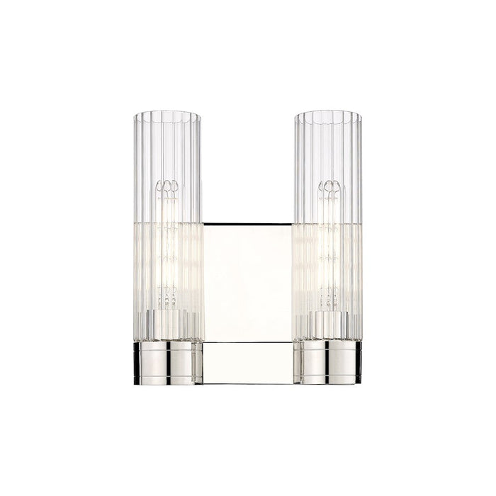 Innovations Lighting Empire 2-Lt 11" Sconce, PN/CG - 429-2W-PN-G429-11CL