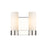 Innovations Lighting Empire 2-Lt 8" Sconce, PN/MWG - 429-2W-PN-G429-8WH