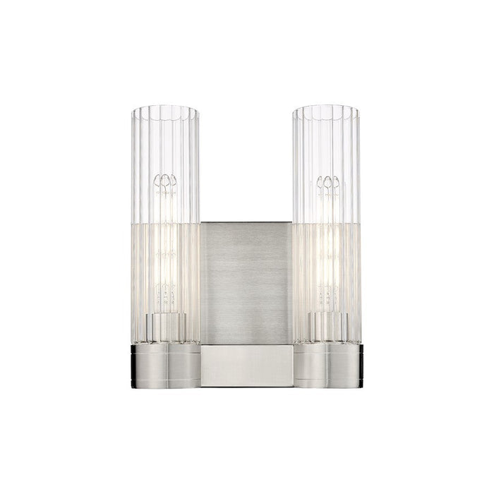 Innovations Lighting Empire 2-Lt 11" Sconce, SN/CG - 429-2W-SN-G429-11CL