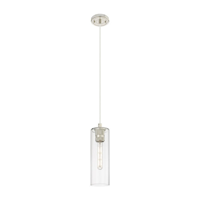 Innovations Crown Point 1-Lt 12" Cord Pendant, PN/CG - 434-1P-PN-G434-12CL