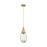 Innovations Lighting Malone 1-Lt 6" Cord Pendant, BB/CG - 450-1P-BB-G450-6CL