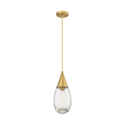 Innovations Lighting Malone 1-Lt 6" Cord Pendant, BB/CG - 450-1P-BB-G450-6CL