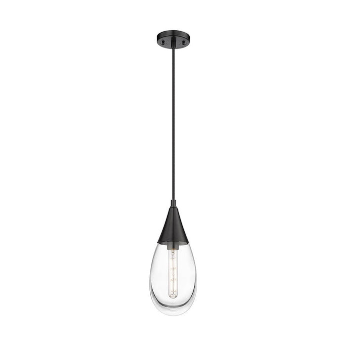 Innovations Lighting Malone 1-Lt 6" Cord Pendant, MB/CG - 450-1P-BK-G450-6CL