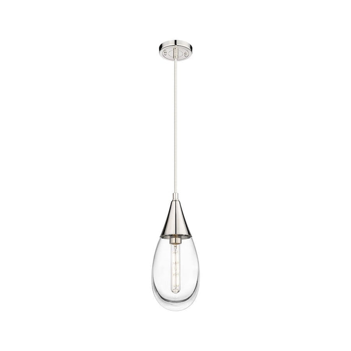 Innovations Lighting Malone 1-Lt 6" Cord Pendant, PN/CG - 450-1P-PN-G450-6CL