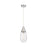 Innovations Malone 1-Lt 6" Cord Pendant, PN/Striped CG - 450-1P-PN-G450-6SCL