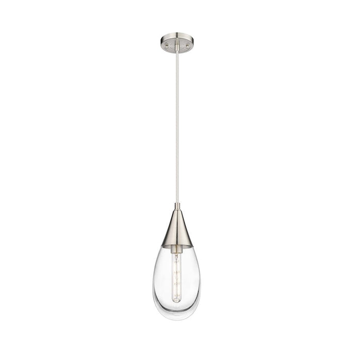 Innovations Lighting Malone 1-Lt 6" Cord Pendant, SN/CG - 450-1P-SN-G450-6CL