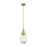 Innovations Lighting Malone 1-Lt 6" Stem Pendant, BB/CG - 450-1S-BB-G450-6CL